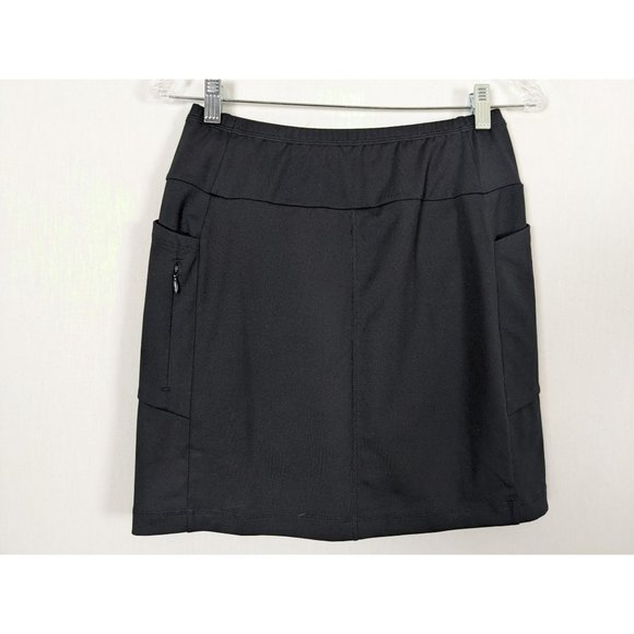 T by Talbots black‎ skort size SP - Picture 1 of 9